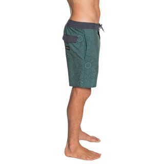 Quiksilver WILDFLOWER BEACHSHORT 18 男子冲浪短裤 TW_EQYBS04448-GTP6 墨绿色