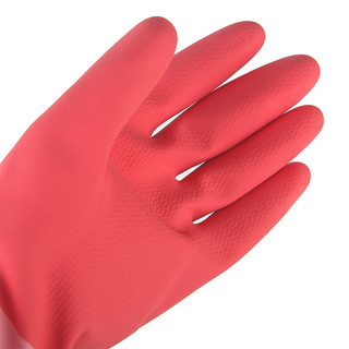 妙潔 MGBS-C 橡胶手套 耐久型 S 1双 红色