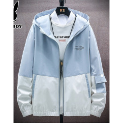 PLAYBOY 花花公子 新款夹克外套韩版连帽棒球服休闲