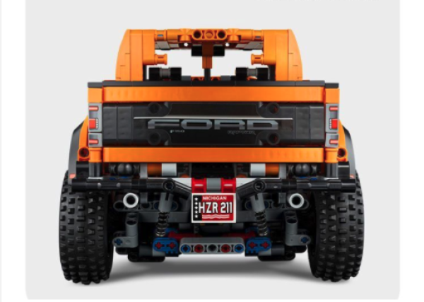 lego乐高机械组系列42126福特猛禽f150