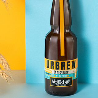 URBRAU 优布劳 头道小麦啤酒 450ml*6瓶