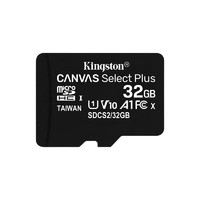 Kingston 金士顿 CANVAS Select Plus MicroSD存储卡（UHS-I、V10、A1）