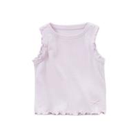 DAVE&BELLA 戴维贝拉 DB7019 女童无袖t恤 紫色 73cm