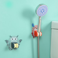 花洒支架免打孔固定座可调节万向摇头莲蓬浴室喷头花晒淋浴器底座