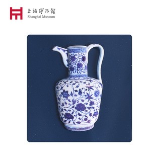 上海博物馆 瓷器冰箱贴 创意树脂磁贴 5.5cm×5.5cm