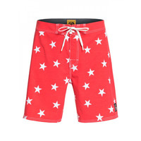 Quiksilver ECHO BEACH STAR 18 男子冲浪短裤 TW_EQYBS04142-RQR0 红色/白色