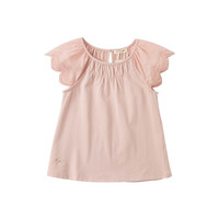 DAVE&BELLA 戴维贝拉 DKY17920 女童短袖T恤 浅粉色 120cm