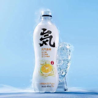 元气森林 元気水 苏打气泡水 卡曼橘味 480ml*5瓶