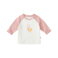 dave&bella 戴维贝拉 DBJ18136 儿童长袖T恤 粉色 73cm