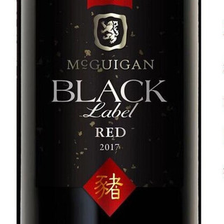 McGUIGAN 麦格根 黑牌生肖 甜红葡萄酒 12.5%vol 750ml*6瓶