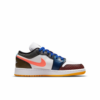 AIR JORDAN 正代系列 Air Jordan 1 Low Mmd Bg 大童篮球鞋 DH7547-100 彩色 37.5