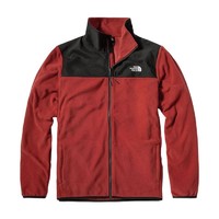 THE NORTH FACE 北面 男子抓绒衣 NF0A-11R 红黑色 L