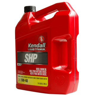 Kendall 康度 SHP 5W-40 CK-4级 全合成柴机油 3.785L