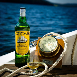 Cutty Sark 顺风 倾酌 顺风苏格兰威士忌 Cutty Sark 绿皮书同款 英国进口洋酒 老特利梅特 顺风威士忌700ml*2瓶