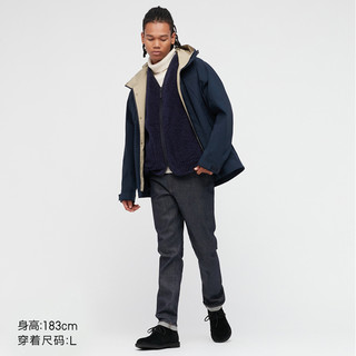 UNIQLO 优衣库 男士摇粒绒V领背心 441087