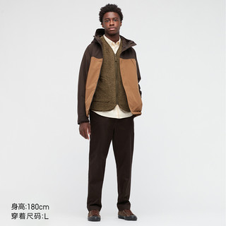 UNIQLO 优衣库 男士摇粒绒V领背心 441087