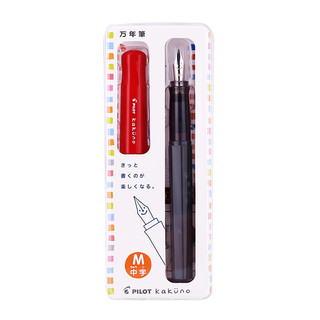 PILOT 百乐 钢笔 kakuno系列 FKA-1SR 红色 EF尖 单支装