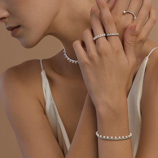 HEFANG Jewelry 何方珠宝 HFH089120 女士裙摆925银戒指