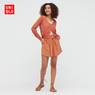 UNIQLO 优衣库 436565 女士花式蝴蝶结短裤