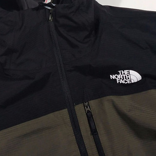 THE NORTH FACE 北面 男子冲锋衣 NF0A-35P 绿色/黑色 L