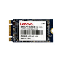 Lenovo 联想 SL700 NGFF 2242 NVMe M.2 固态硬盘 256GB (SATA3.0)