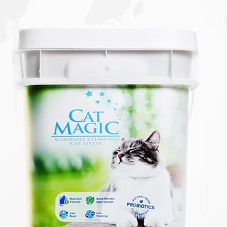 CAT MAGIC 喵洁客 膨润土猫砂 13.6kg*2桶 洋甘菊香
