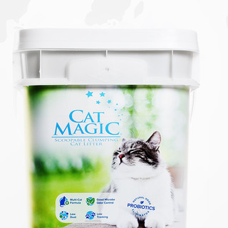 CAT MAGIC 喵洁客 膨润土猫砂 13.6kg*3桶 洋甘菊香