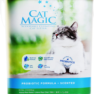 CAT MAGIC 喵洁客 膨润土猫砂 13.6kg*3桶 洋甘菊香