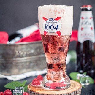 Kronenbourg 1664凯旋 白啤酒 玫瑰味 250ml*24瓶