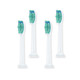 适配飞利浦电动牙刷头hx6512hx6530hx3210等替换牙刷头 4支标准清洁型