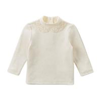 DAVE&BELLA 戴维贝拉 DB6528 女童长袖T恤