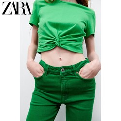 ZARA 新款 女装 结饰 T 恤 06050362500