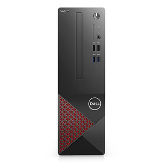 DELL 戴尔 Vostro 3681 10代酷睿版 27英寸 商务台式机 黑色 (酷睿i5-10400、GT730、8GB、1TB HDD、风冷)