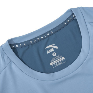 ANTA 安踏 跑步系列 男子运动T恤 152025119-3 太空灰 M