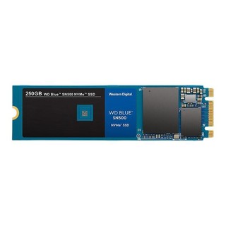 Western Digital 西部数据 蓝盘 SN500 NVMe M.2 固态硬盘 250GB WDS250G1B0C