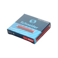 Schneider 施耐德 6602 钢笔墨囊 红色 6支装