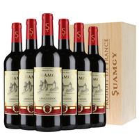 Suamgy 圣芝 朗格多克 AOC级 红葡萄酒 14%vol 750ml*6瓶 木箱装