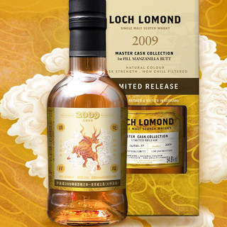 Loch Lomond 罗曼湖 2009年 苏格兰 单一麦芽威士忌 54.6%vol 200ml