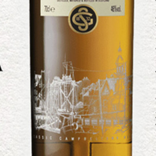 GLEN SCOTIA 格兰帝 双桶 苏格兰 单一麦芽威士忌 46%vol 700ml