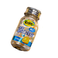 KisKis 酷滋 无糖维C清口含片 柠檬味 38g*4瓶