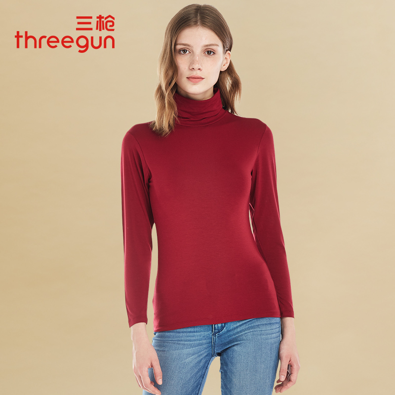 THREEGUN 三枪 女士打底衫 23084A9