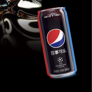 pepsi 百事 博格巴款 无糖 可乐 330ml*24听