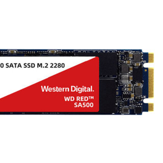 Western Digital 西部数据 Red SA500 M.2 固态硬盘 (SATA3.0)