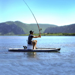 AQUA MARINA 乐划 FISHING系列 DRIFT sup桨板 BT-20DRP 灰色 3.3m