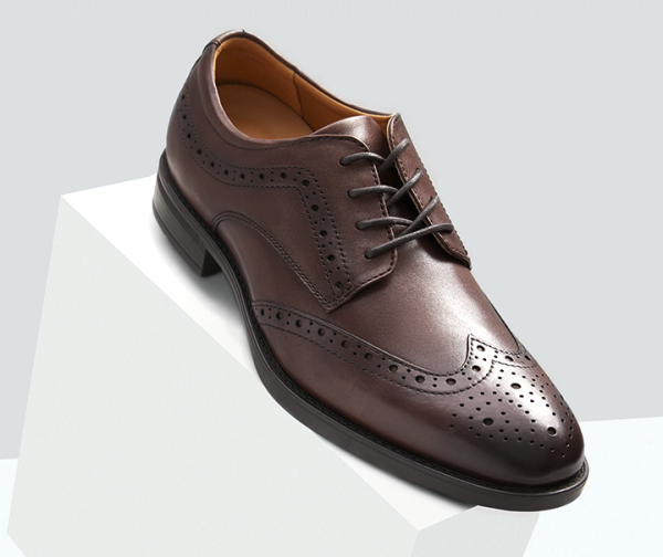 京东京造6941592735694男士布洛克皮鞋