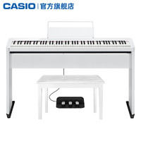 CASIO 卡西欧 电钢琴PX-S1000智能88键重锤专业演奏考级便携数码钢琴