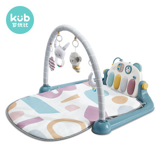 kub 可优比 婴儿健身架脚踏钢琴玩具0-3-6-12个月宝宝新生儿音乐早教游戏毯婴儿玩具0-1岁 恐龙乐园
