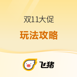 剧透!2021天猫双11・飞猪玩法攻略