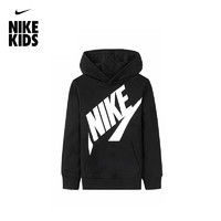 NIKE 耐克 Nike耐克童装男童女童连帽卫衣2021秋季新款儿童套头卫衣针织上衣