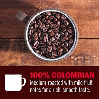 Hills Bros. Coffee 哥伦比亚研磨咖啡 中度烘焙 优质阿拉比卡咖啡豆 口感顺滑均衡，32 盎司(约 907.18克)/袋